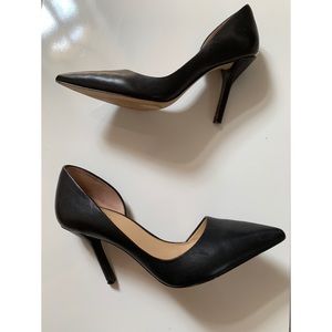 Michael Kors Black Leather Pumps